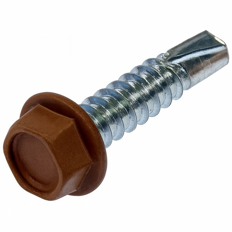 8T50TUX0Z/TCLAY 8-18 X 1/2 U/S HWH SDS ZINC PT.TUSCANCLAY